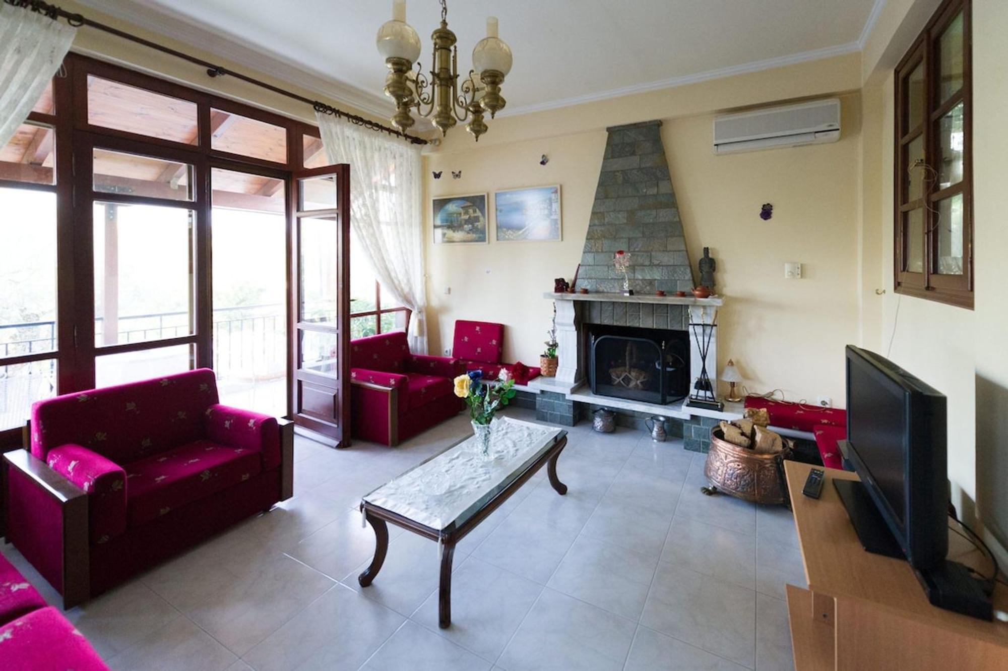 Luxurious Villa Anastasia Ziria Luaran gambar